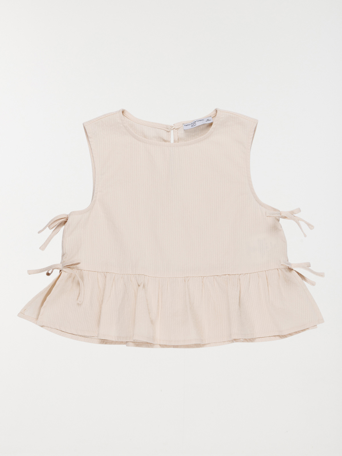 Blouse noeuds côtés fille (3-12A)
