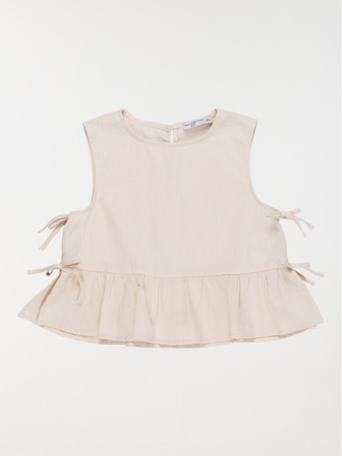 Blouse noeuds côtés fille...