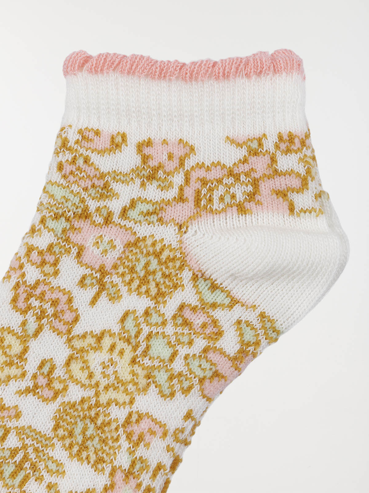 Lot 3 paires chaussettes fleuri fille Lot 3 paires chaussettes fleuri fille