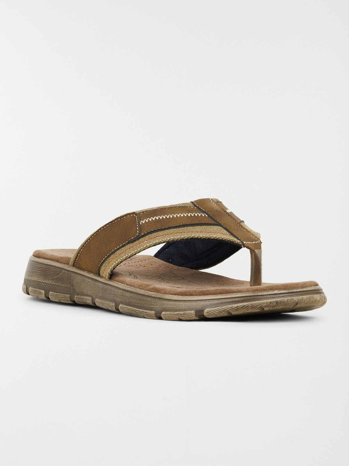 Nu-pied entredoigt marron homme (41-46)