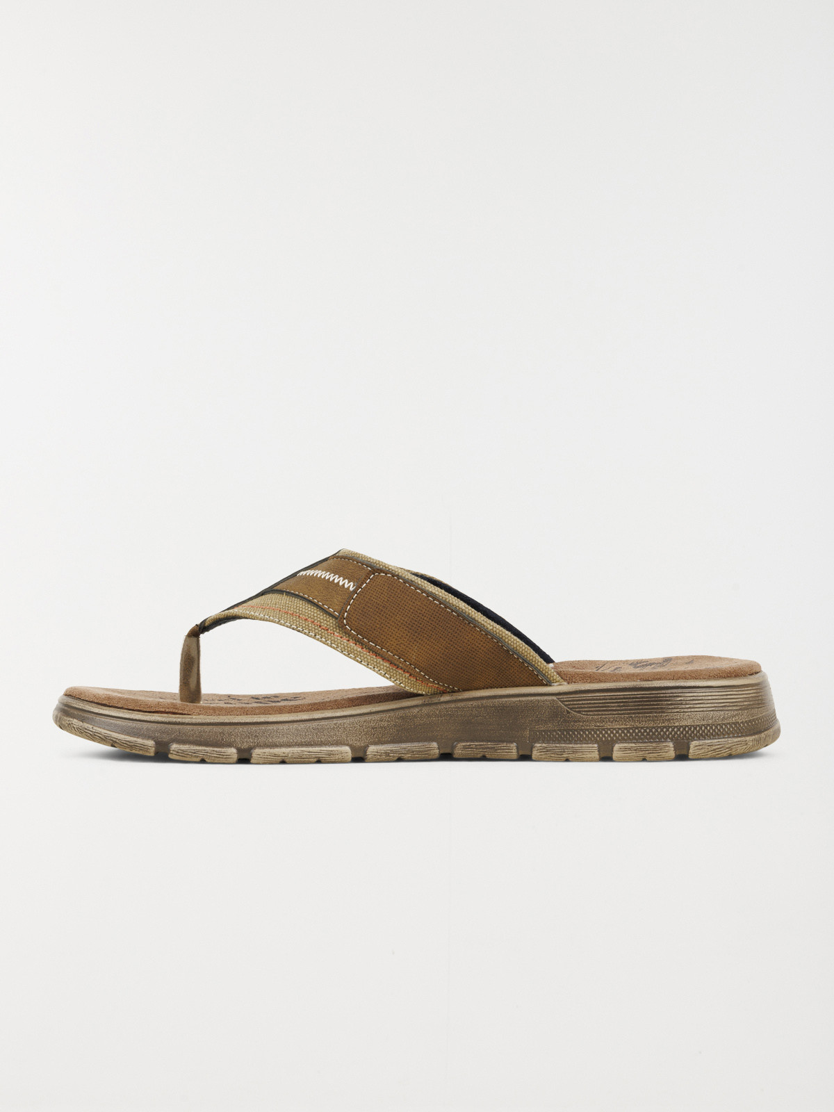 Nu-pied entredoigt marron homme (41-46)