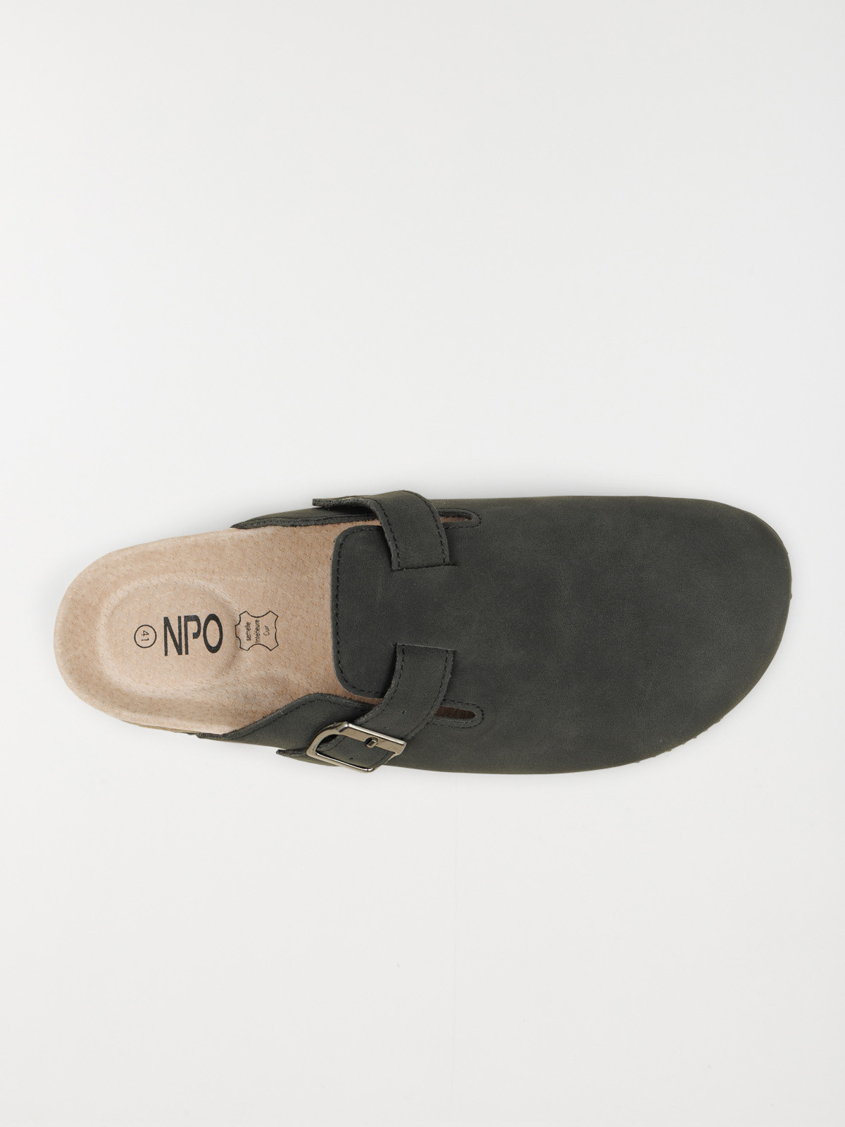 Mule sabot homme noir (40-46)