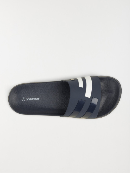 Claquette homme marine (40-46)