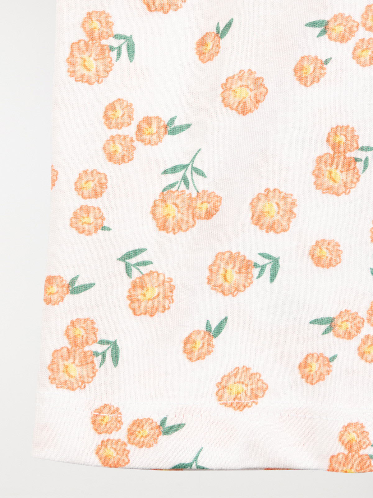 Débardeur smocké fleuri fille (10-16A)