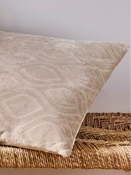 Coussin détail doré 45 x 45
