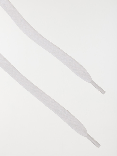 Lacets plats blancs 90 cm 6...
