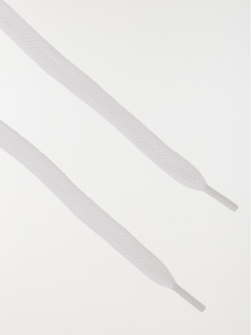 Lacets plats blancs 120 cm...