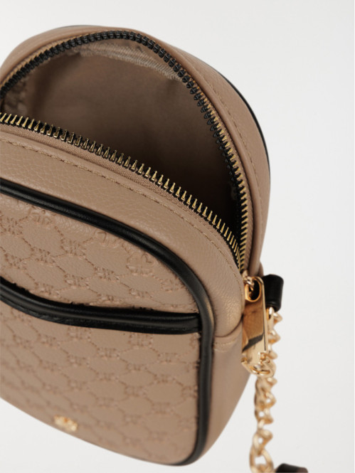 Pochette texturée femme