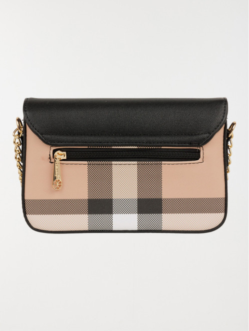 Sac à main imprimé rabat...