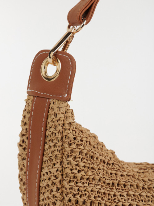 Sac à main demi-lune femme