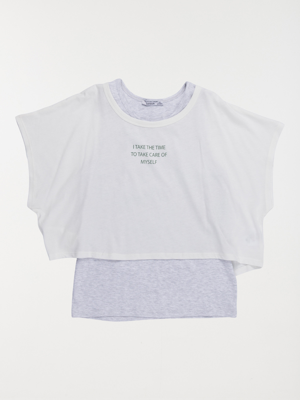 T-shirt 2 en 1 sport fille (XXS-M) T-shirt 2 en 1 sport fille (XXS-M)