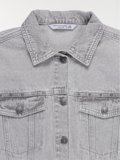 Veste en jean fille (XXS-M)