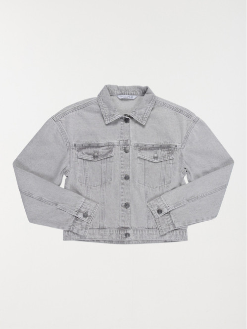 Veste en jean fille (XXS-M)