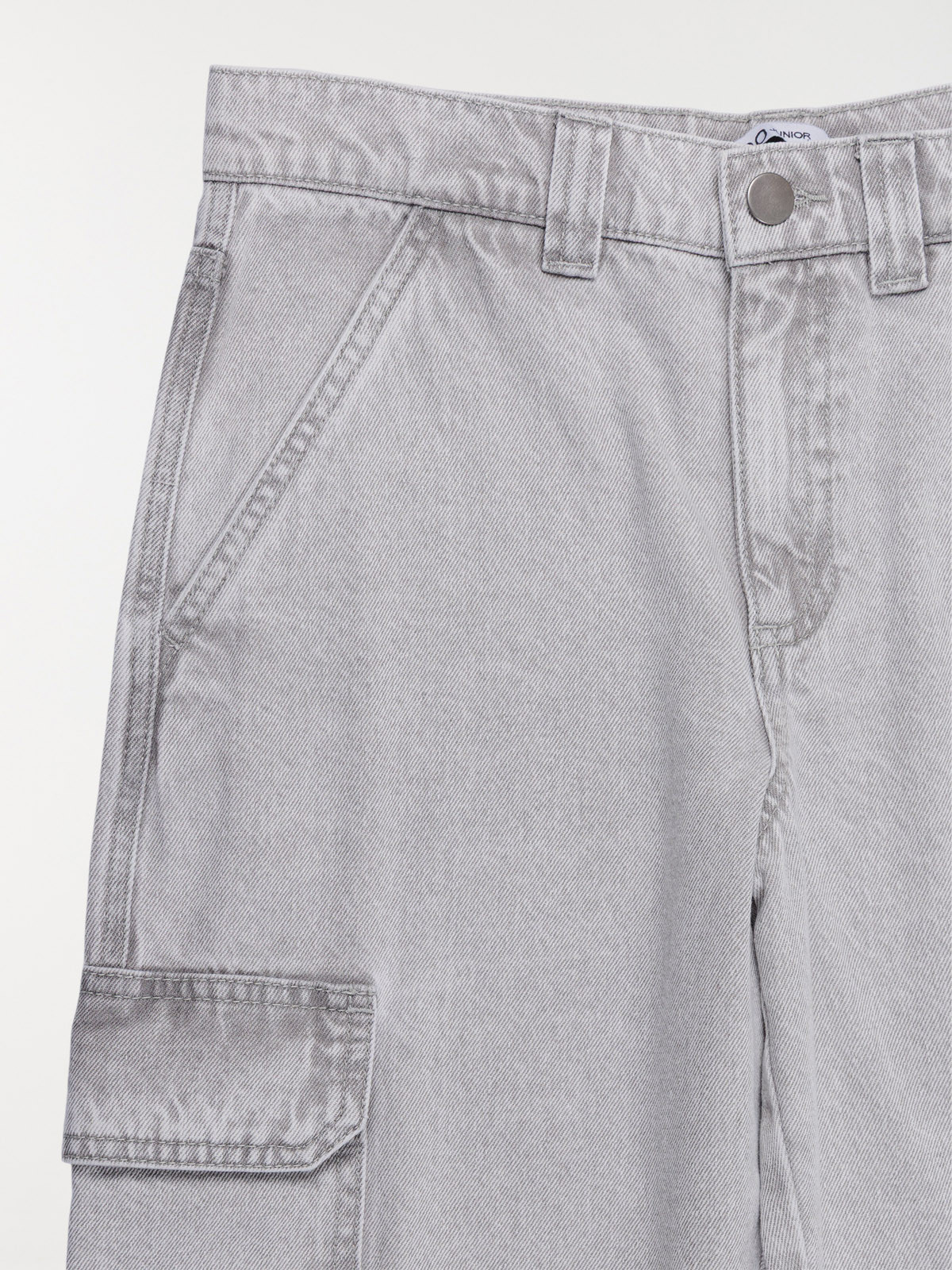Jean cargo gris bleach garçon (XXS-M)