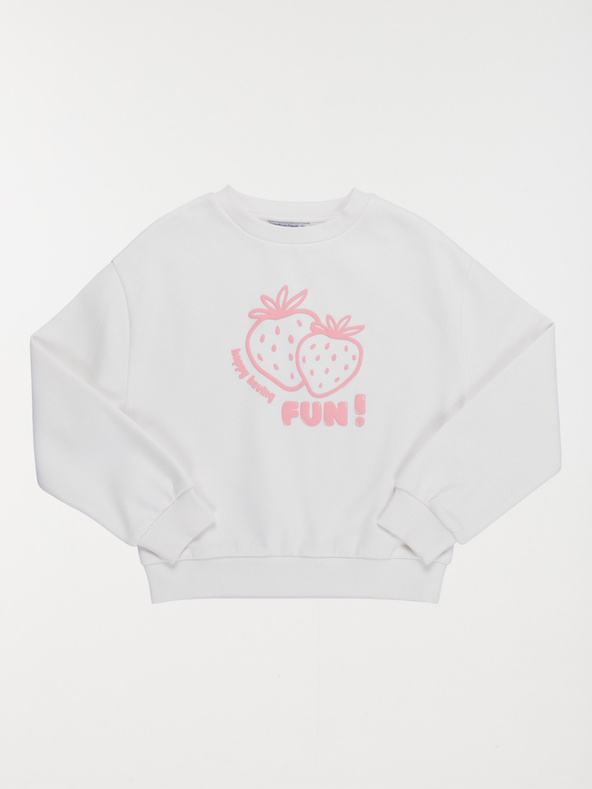 Sweat fraises fille (3-12A)