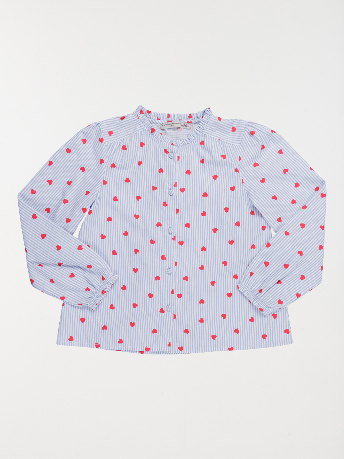 Chemise Saint-Valentin fille (3-12A) Chemise Saint-Valentin fille (3-12A)