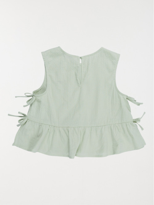 Blouse nœuds côtés fille...