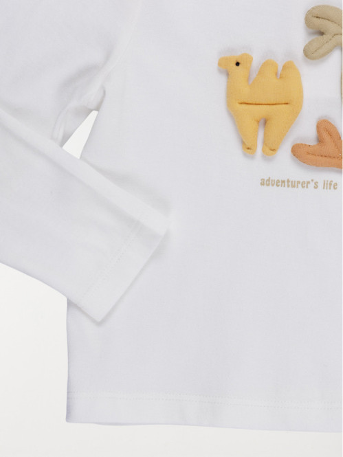 T-shirt motif chameau bébé...