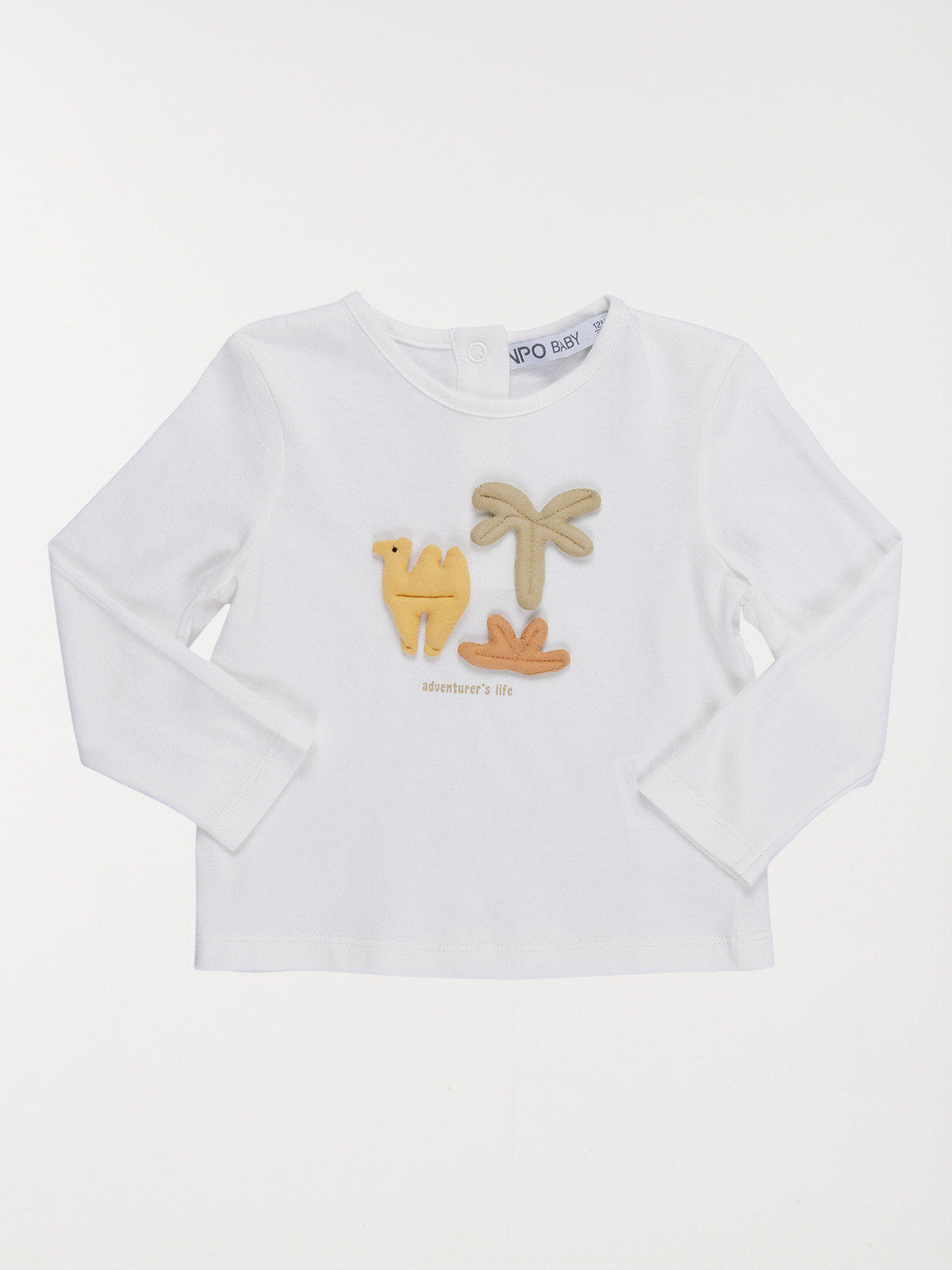 T-shirt motif chameau bébé (6-36M) T-shirt motif chameau bébé (6-36M)