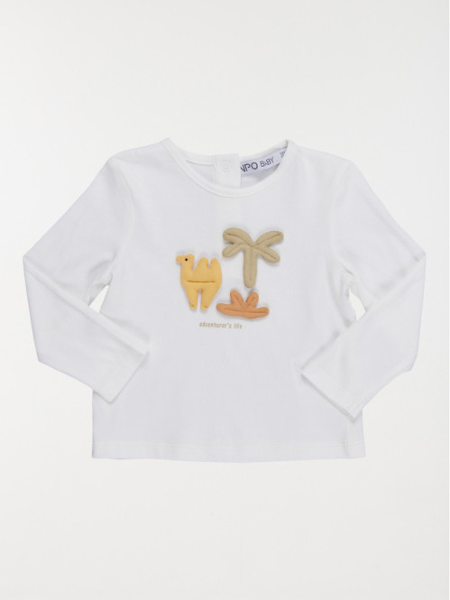 T-shirt motif chameau bébé...