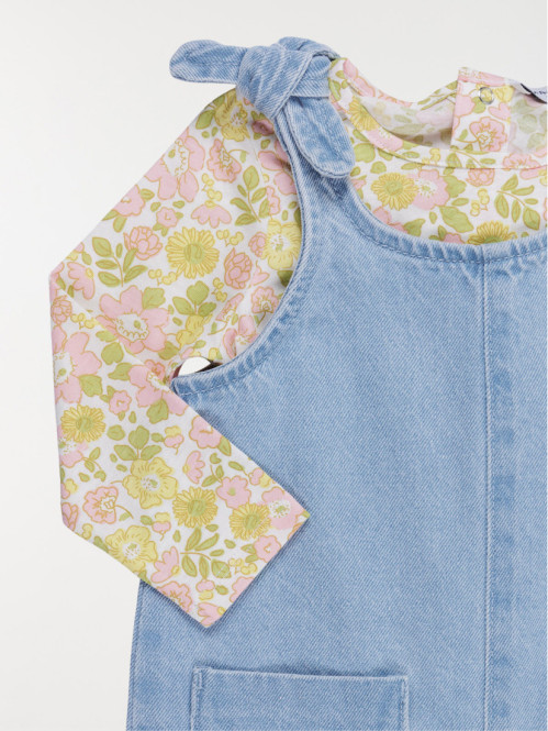 Ensemble t-shirt/salopette...