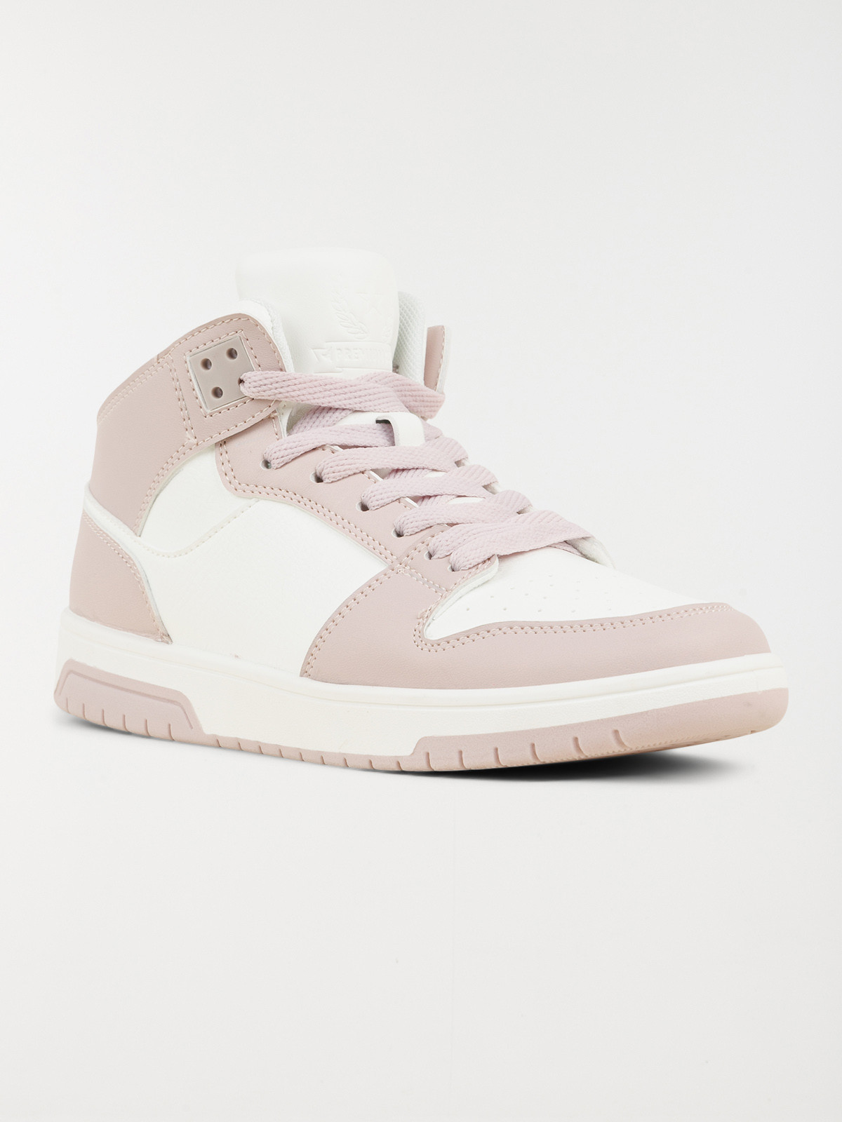 Baskets montantes roses femme (36-41) Baskets montantes roses femme (36-41)