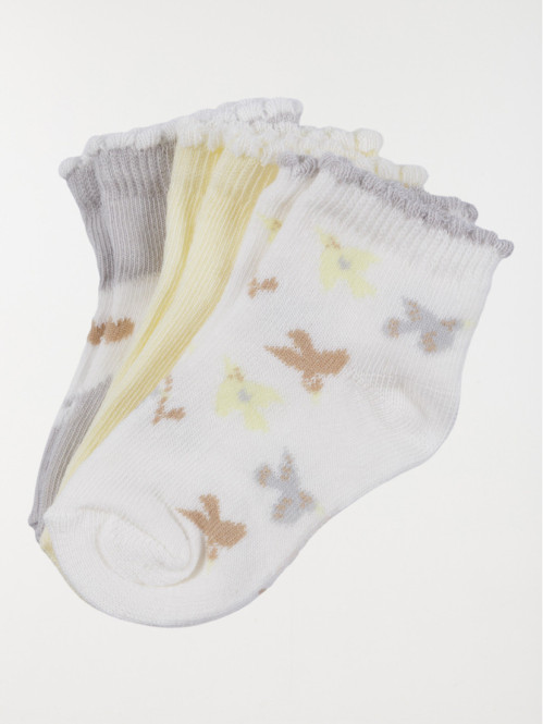 Lot 3 paires chaussettes...