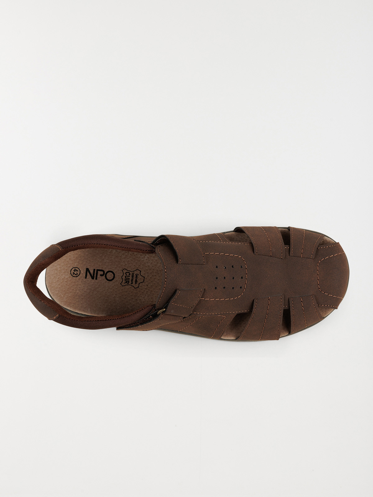 Sandales marrons homme (40-45)