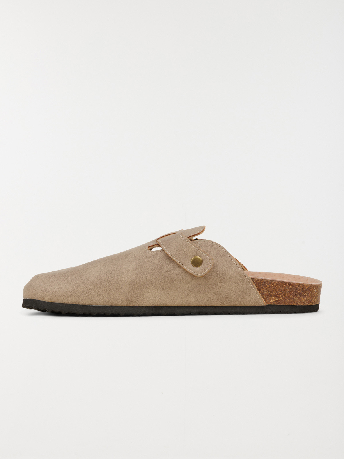 Mule sabot homme taupe (40-46)
