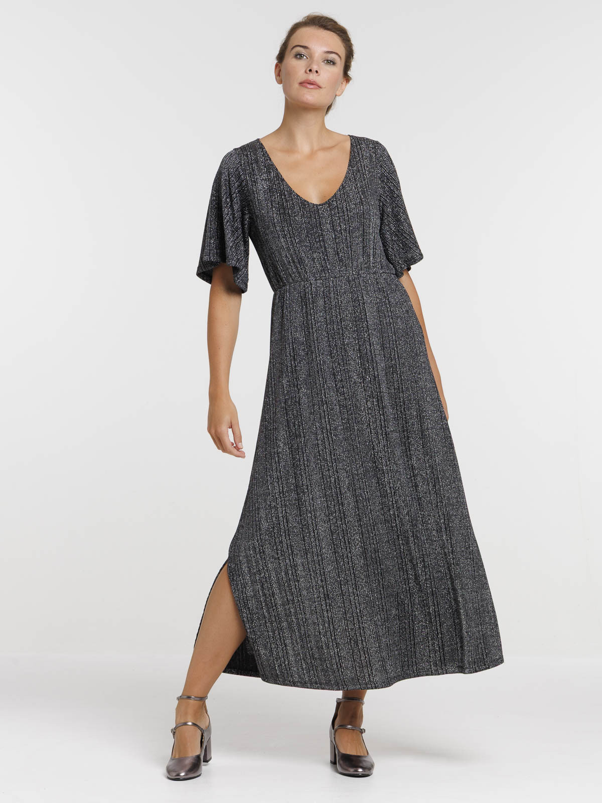 Robe longue noire femme Robe longue noire femme