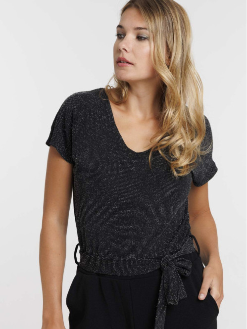 Combinaison longue noire femme