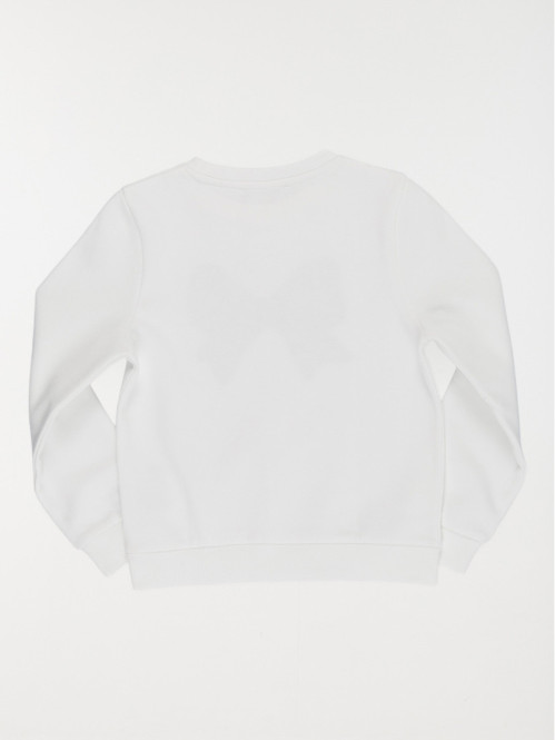 Sweat noeud en sequin fille...