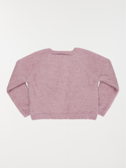 Gilet quartz rose fille...