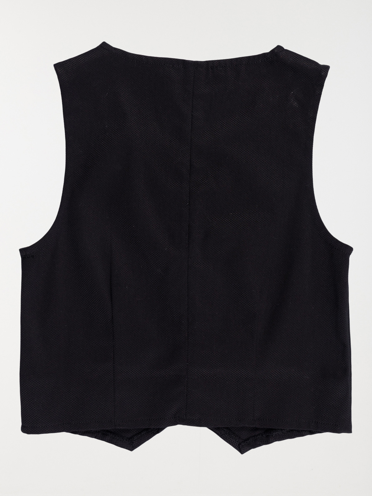 Gilet sans manches noir garçon (3-12A)