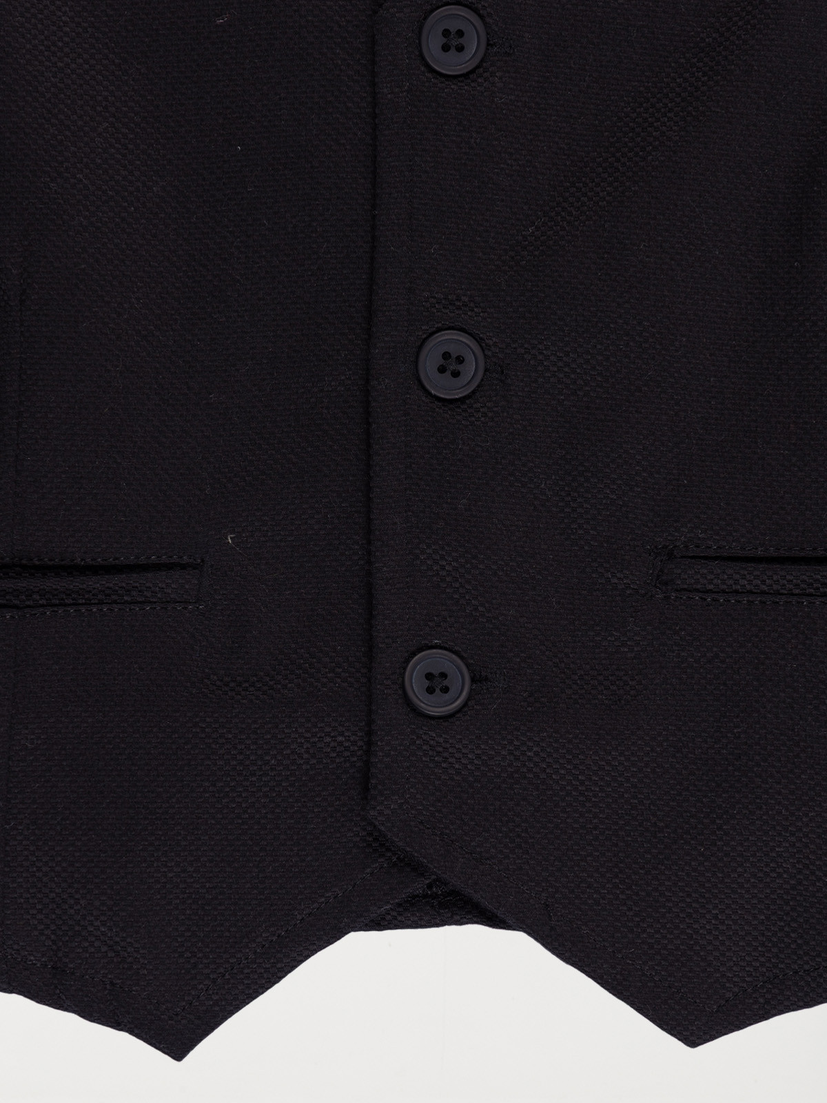 Gilet sans manches noir garçon (3-12A)