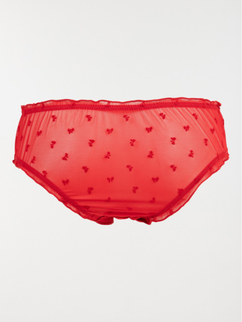 Shorty dentelle noeuds...