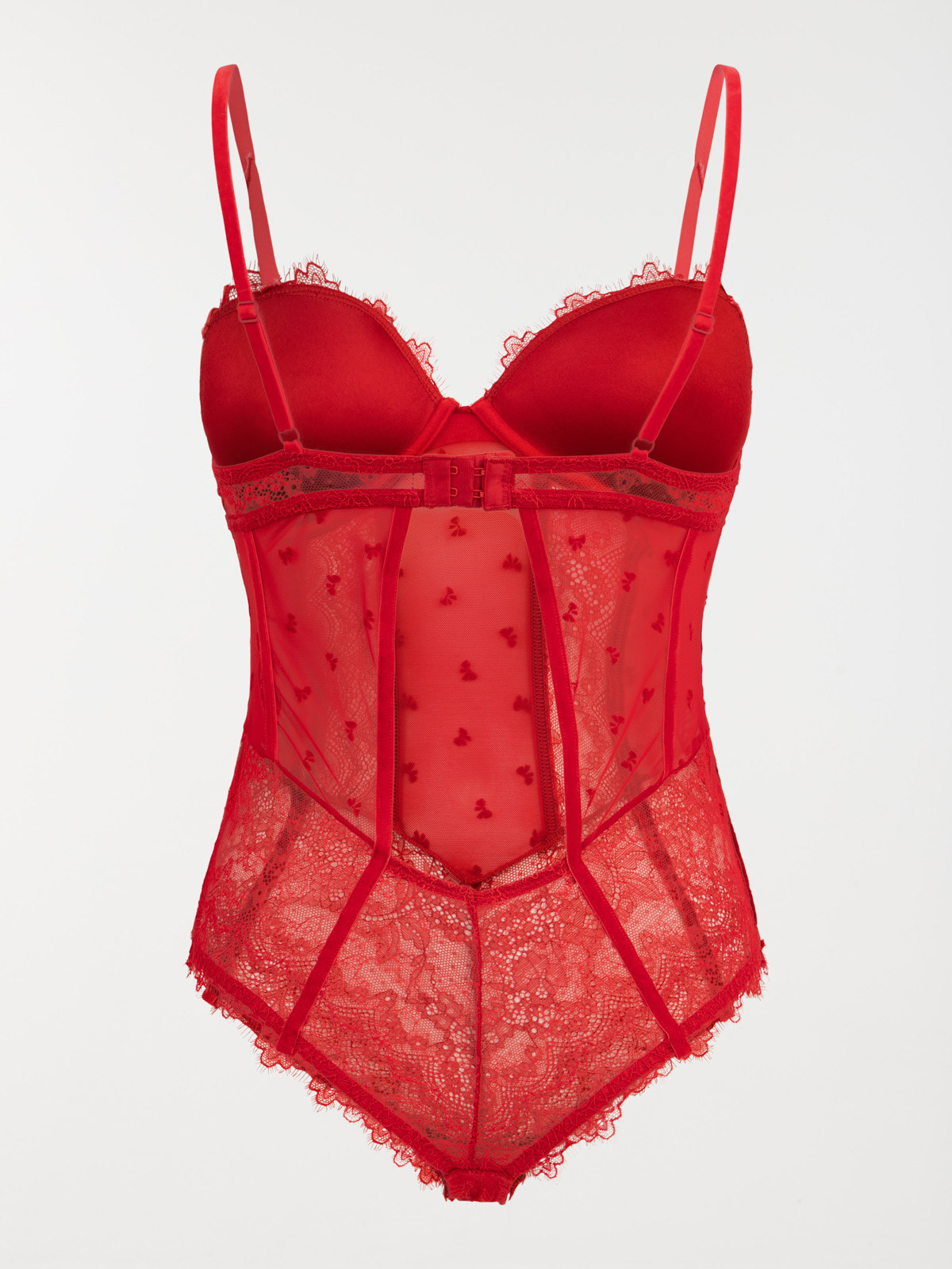 Body dentelle rouge femme (85A-95E) Body dentelle rouge femme (85A-95E)