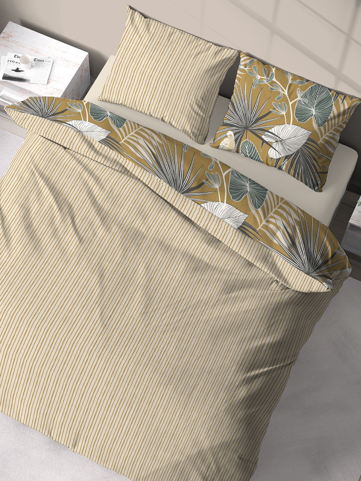 Parure fleurie 2 personnes 240x220 cm Parure fleurie 2 personnes 240x220 cm