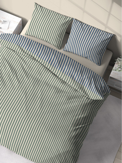 Parure rayée 2 personnes...