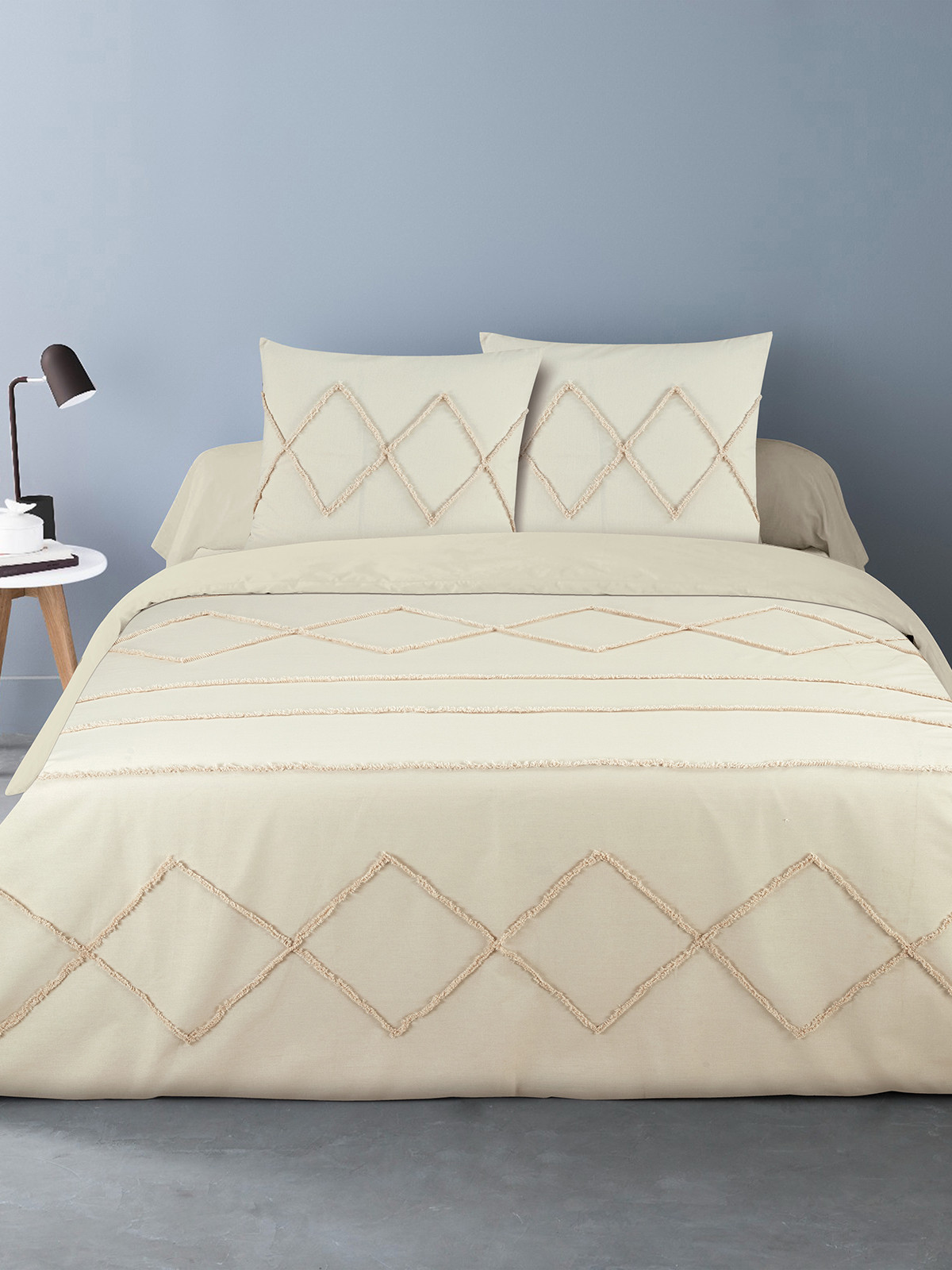 Parure beige 240x 220 2 personnes