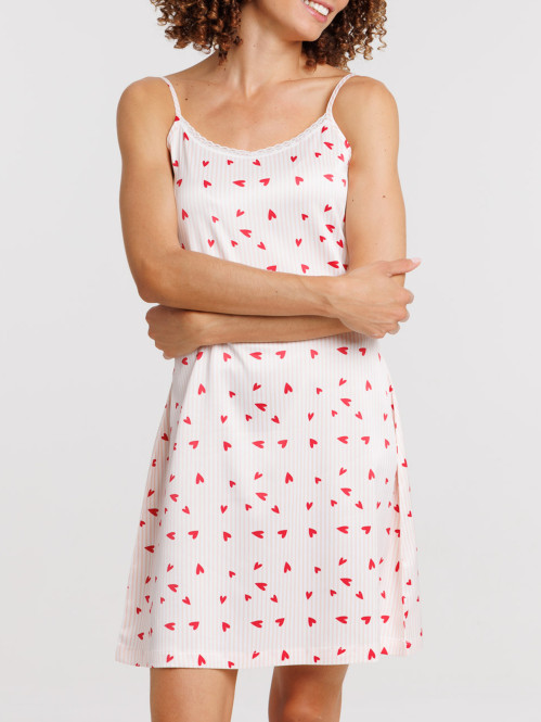 Nusiette coeur rouge femme