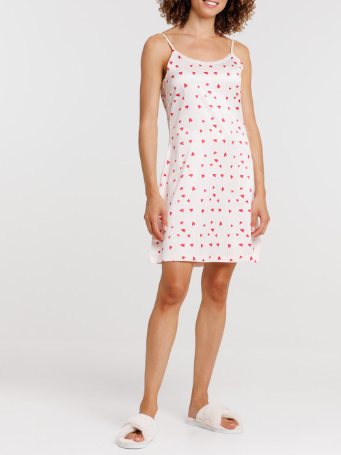 Nusiette coeur rouge femme