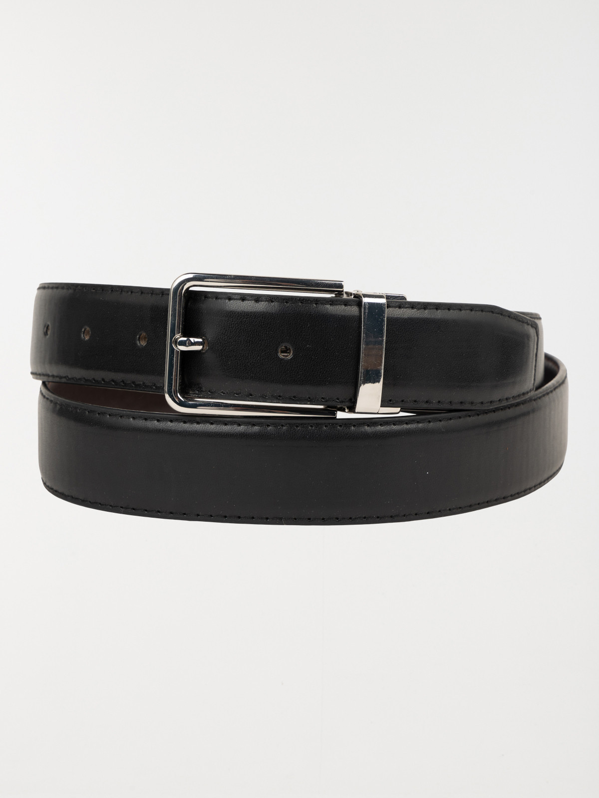 Coffret ceinture homme 2 boucles noir Coffret ceinture homme 2 boucles noir