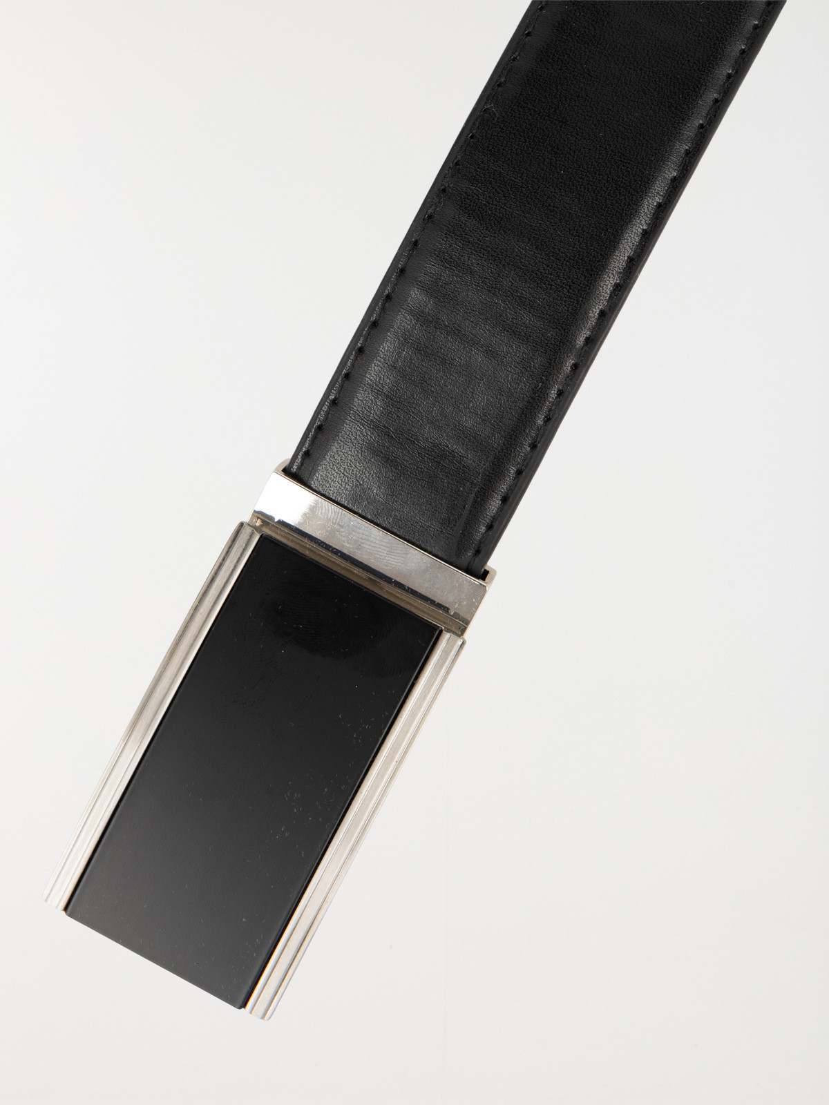 Coffret ceinture homme 2 boucles noir Coffret ceinture homme 2 boucles noir