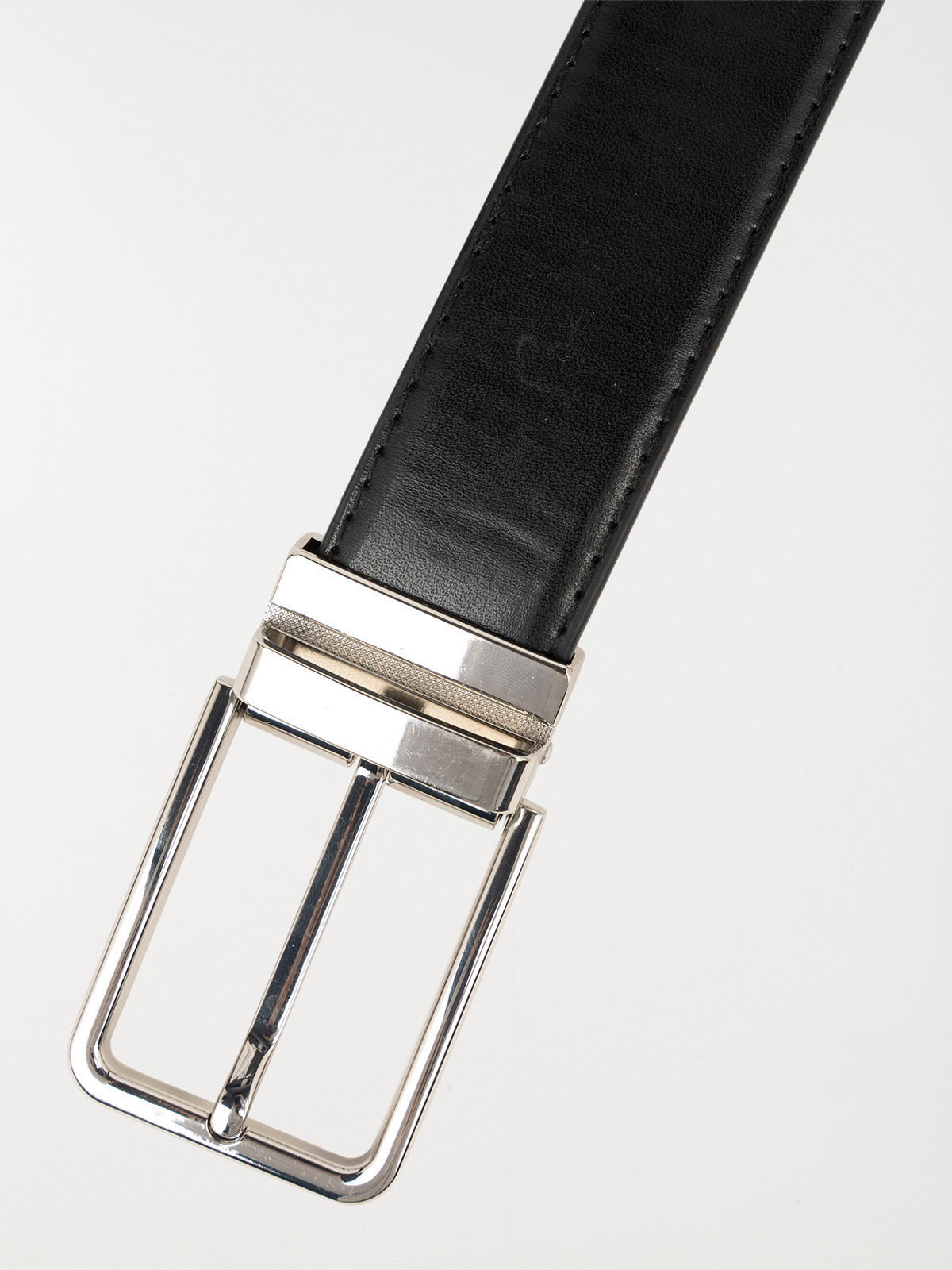 Coffret ceinture homme 2 boucles noir Coffret ceinture homme 2 boucles noir