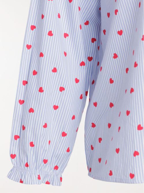 Chemise coeurs grande...