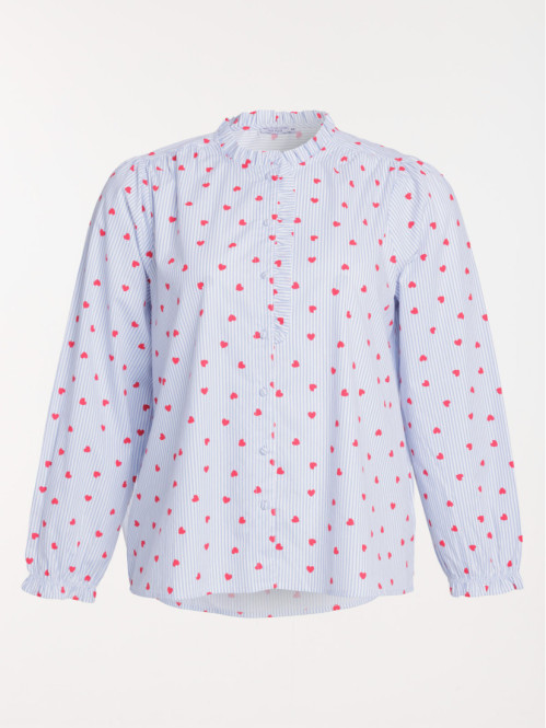 Chemise coeurs grande...