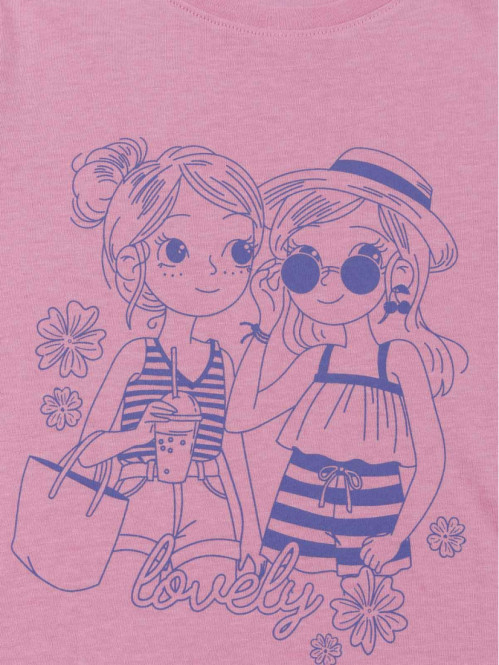 T-shirt copines fille (3-12A)