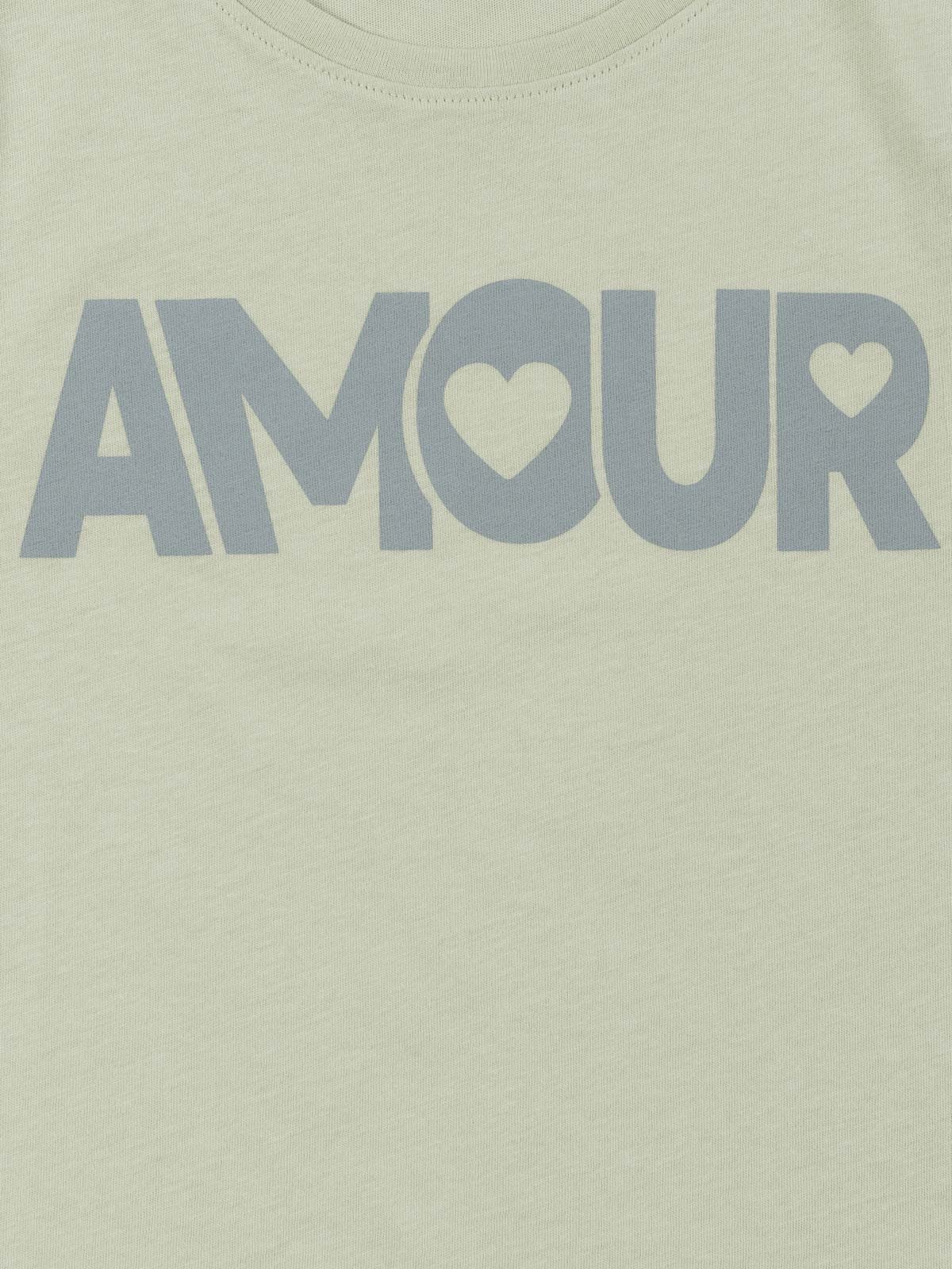 T-shirt amour fille (3-12A)