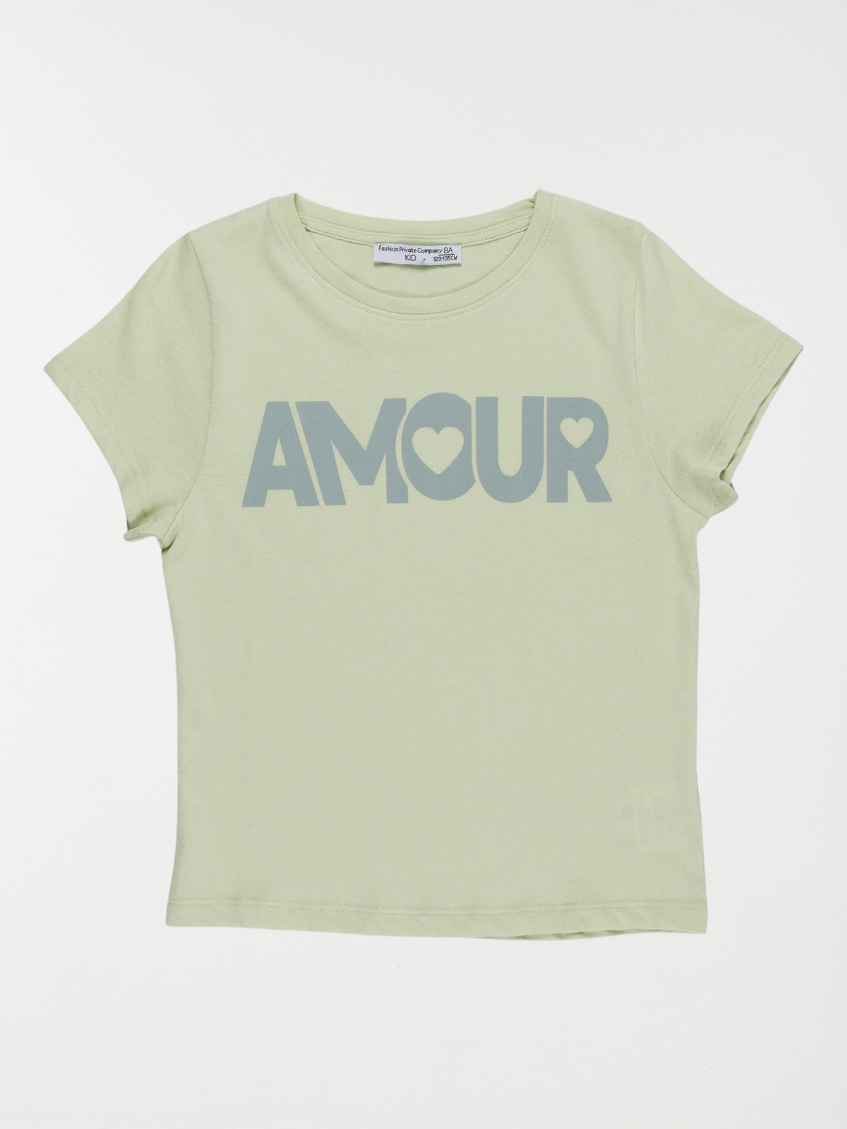 T-shirt amour fille (3-12A)